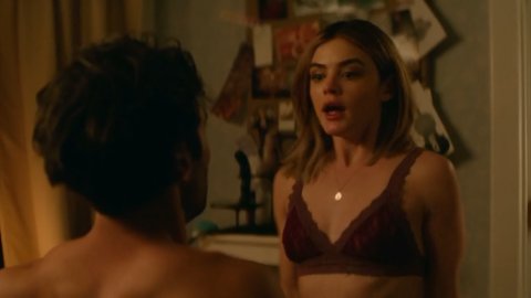 Lucy Hale - Hot Scenes in A Nice Girl Like You (2020)