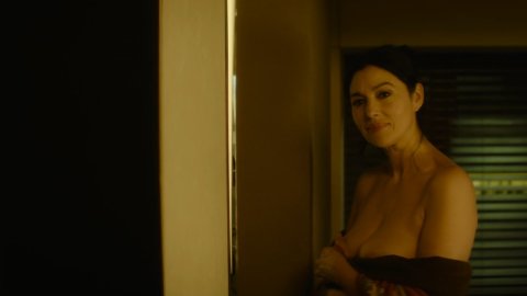 Monica Bellucci - Hot Scenes in Spider in the Web (2019)