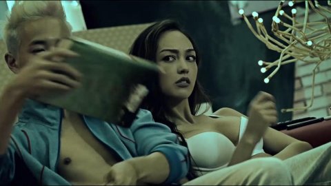 Jessica Cambensy, Candy Yuen - Hot Scenes in Zombie Fight Club (2014)