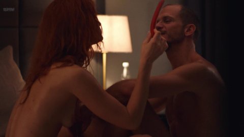 Danica Curcic, Astrid Grarup Elbo - Hot Scenes in Darling (2017)