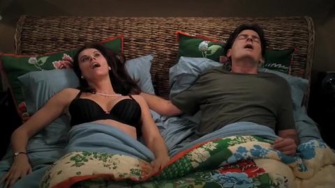 Jennifer Taylor - Hot Scenes in Two and a Half Men s07e01 (2009)