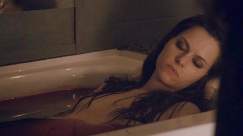 Emily Hampshire - Hot Scenes in Die (2010)