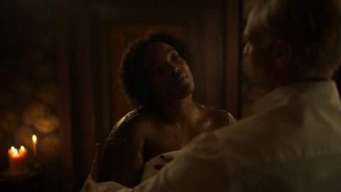 Wunmi Mosaku, Abbey Lee - Hot Scenes in Lovecraft Country s01e05 (2020)