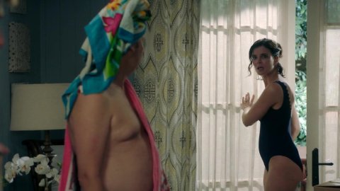 Betsy Brandt - Hot Scenes in Life in Pieces s03e01 (2016)