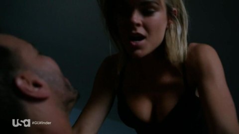 Serinda Swan - Hot Scenes in Graceland s03e06 (2015)