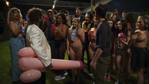 Aimee Teegarden, Lily Drew Detwiler, Charlotte McKinney, Liz Katz - Hot Scenes in Guest House (2020)