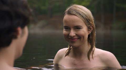 Bridgit Mendler - Hot Scenes in Father of the Year (2018)