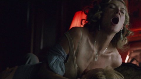 Rosamund Pike - Hot Scenes in The Man with the Iron Heart (2017)