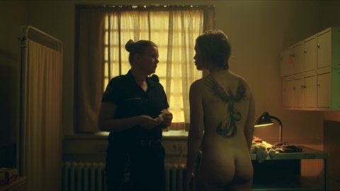 Nina Dogg Filippusdottir - Hot Scenes in Prisoners s01e02 (2017)