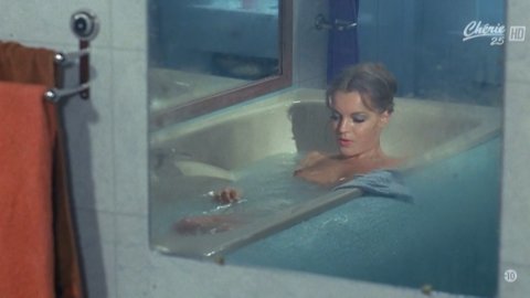 Romy Schneider - Hot Scenes in Max and the Junkmen (1971)