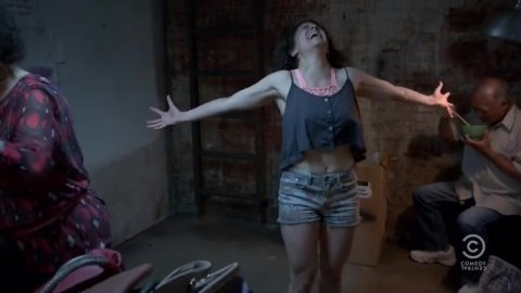 Ilana Glazer - Hot Scenes in Broad City s02e04 (2014)