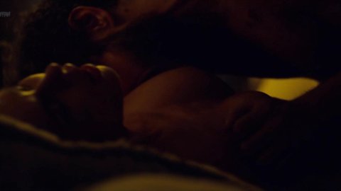 Bella Dayne - Hot Scenes in Troy: Fall of a City s01e01 (2018)