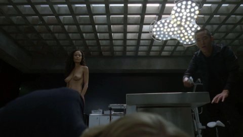 Thandie Newton - Hot Scenes in Westworld s01e08 (2016)