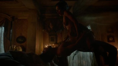 Karla Crome - Hot Scenes in Carnival Row s01e01 (2019)