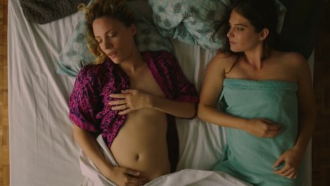 Camille De Pazzis, Justine Wachsberger - Hot Scenes in Where We Go from Here (2019)