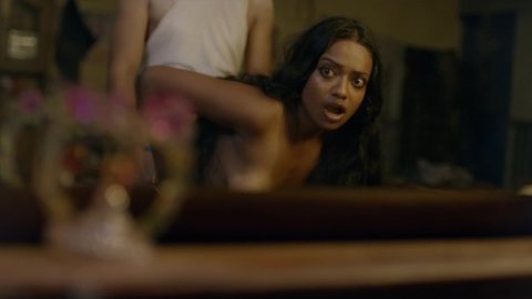 Eshika Dey - Hot Scenes in Sacred Games s01E03 (2018)