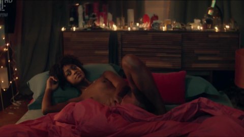 Simona Brown, Tallulah Haddon - Hot Scenes in Kiss Me First s01e01 (2018)