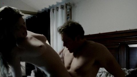 Jes Macallan, Sadie Alexandru - Hot Scenes in Femme Fatales s02e10 (2012)