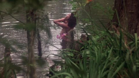 Adrienne Barbeau - Hot Scenes in Swamp Thing (1982)