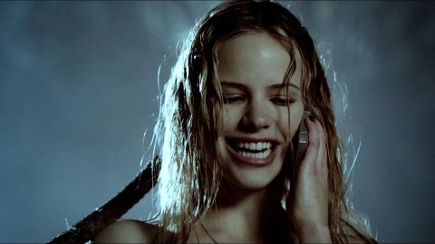 Halston Sage - Hot Scenes in Poker Night (2014)