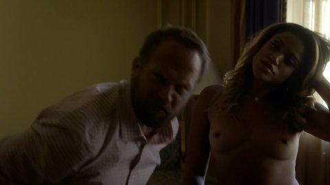 Vivian Lamolli - Hot Scenes in Bosch s02e01 (2016)