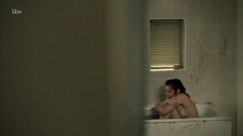 Anna Friel - Hot Scenes in Marcella s01e01 (2016)