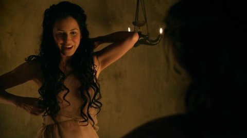 Delaney Tabron - Hot Scenes in Spartacus s02e05 (2012)