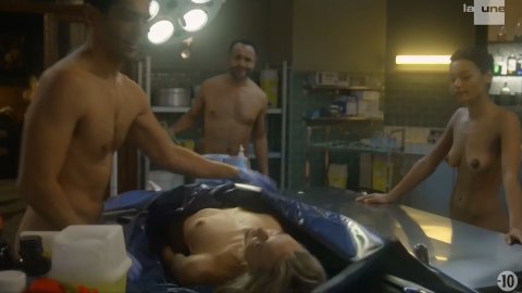 Helene de Fougerolles, Phylipa Phoenix - Hot Scenes in Balthazar s02e02 (2019)