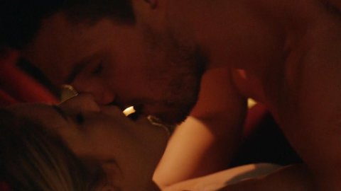 Emily Bett Rickards - Hot Scenes in Arrow s03e20 (2015)