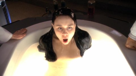 Alessandra Torresani - Hot Scenes in Caprica s01e18 (2010)