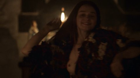 Jessica Barden - Hot Scenes in Lambs of God s01e01-02 (2019)