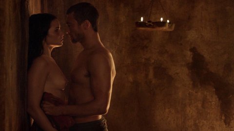 Katrina Law - Hot Scenes in Spartacus s01e13 (2010)