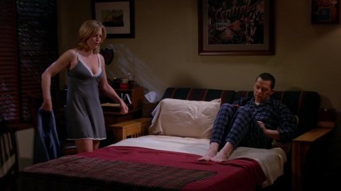 Courtney Thorne-Smith - Hot Scenes in Two and a Half Men s12e14 (2014)